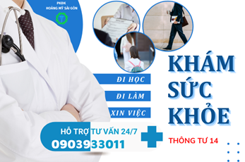 DỊCH VỤ KHÁM SỨC KHỎE ĐI LÀM 